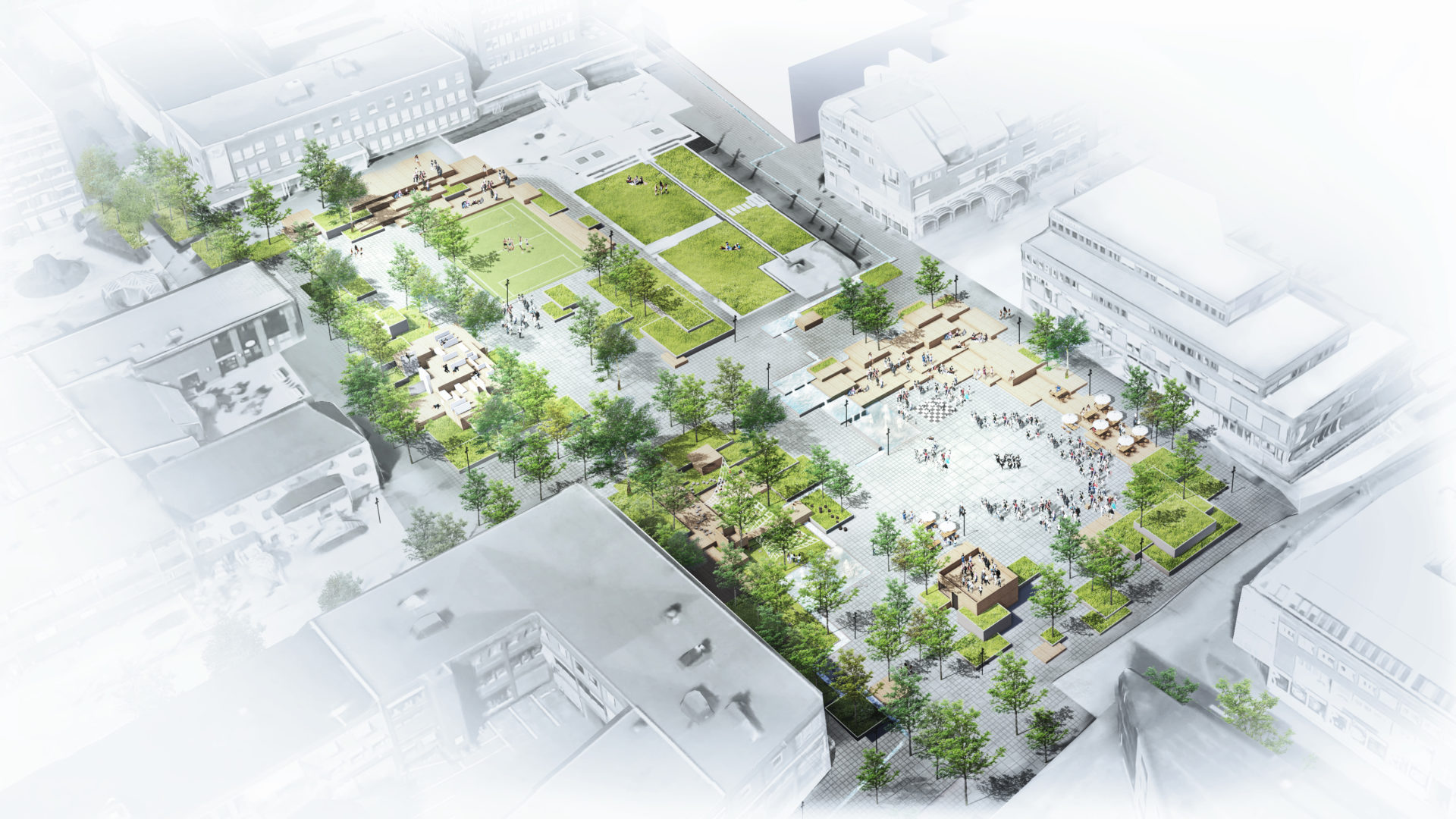square activities urban planning